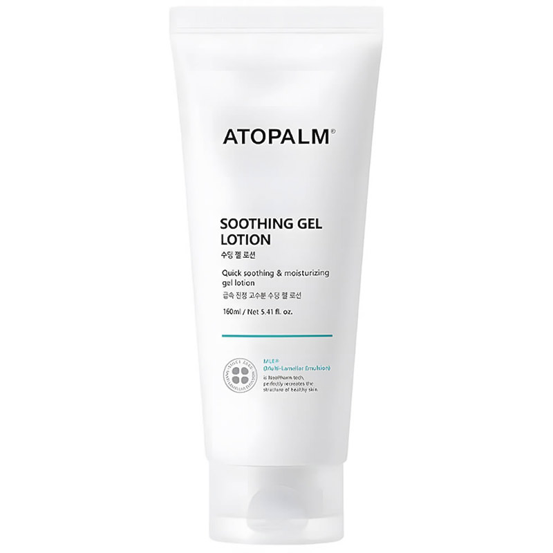 Успокаивающий гель-лосьон для лица и тела с соком бамбука Atopalm Soothing Gel Lotion 120мл