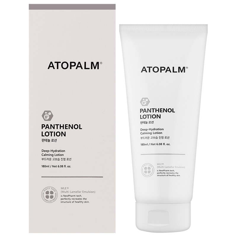 Увлажняющий лосьон для лица и тела с пантенолом Atopalm Panthenol Lotion 180мл