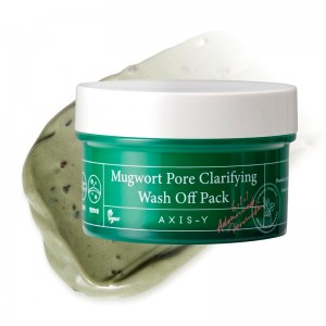 Очищающая глиняная маска с полынью AXIS-Y Mugwort Pore Clarifying Wash Off Pack 100 мл