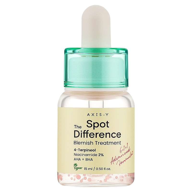 Локальная сыворотка от акне с ниацинамидом AXIS-Y Spot the Difference Blemish Treatment 15мл