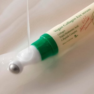 Пептидная сыворотка для век с массажным аппликатором AXIS-Y Vegan Collagen Eye Serum 10мл