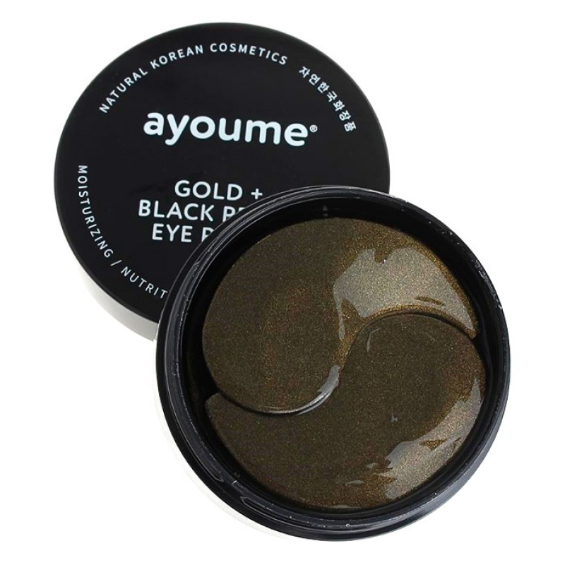 Гидрогелевые патчи от темных кругов AYOUME Gold Black Pearl Eye Patch - 60 шт