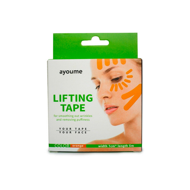 Кинезио тейп для лица AYOUME Kinesiology Tape Roll 1см*5м