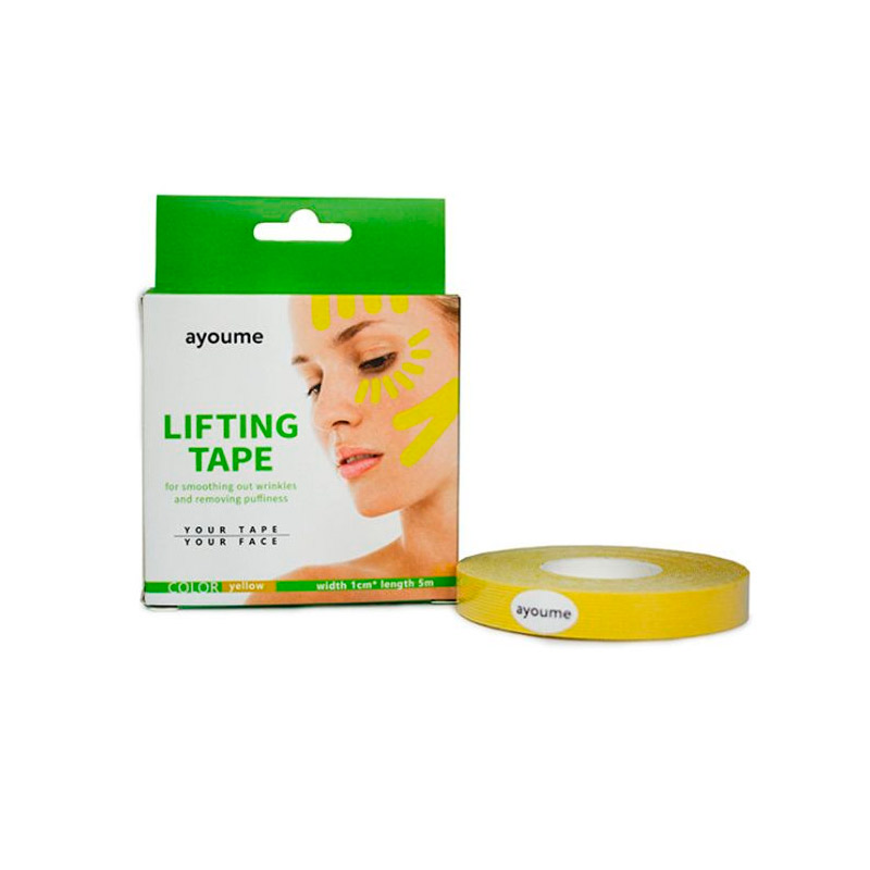 Кинезио тейп для лица AYOUME Kinesiology Tape Roll 1см*5м