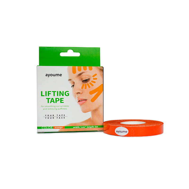 Кинезио тейп для лица AYOUME Kinesiology Tape Roll 1см*5м