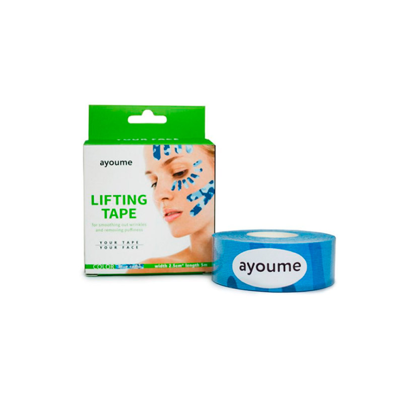 Кинезио тейп для лица AYOUME Kinesiology Tape Roll 2,5см*5м
