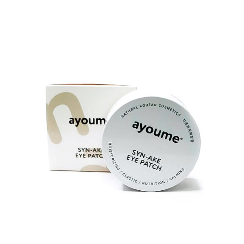 Омолаживающие гидрогелевые патчи со змеиным пептидом AYOUME Syn-Ake Eye Patch - 60 шт