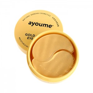 Патчи для глаз с золотом и улиточным муцином AYOUME Gold + Snail Eye Patch - 60 шт
