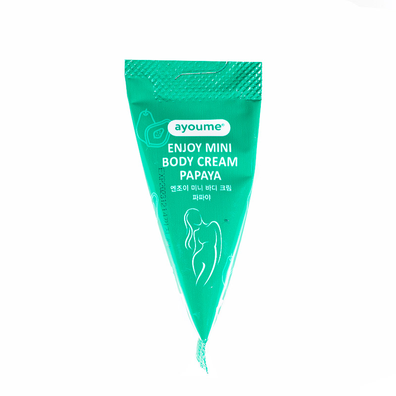Крем для тела с папайей AYOUME Enjoy Mini Body Cream Papaya 10 гр