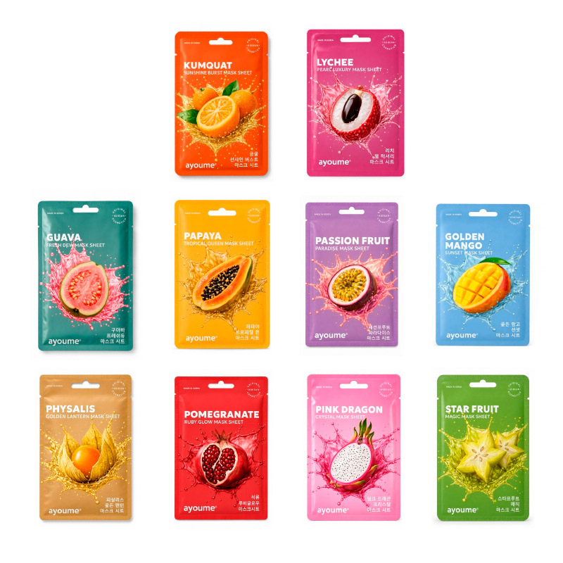 Тканевая маска AYOUME Fruit Mask Sheet 23мл