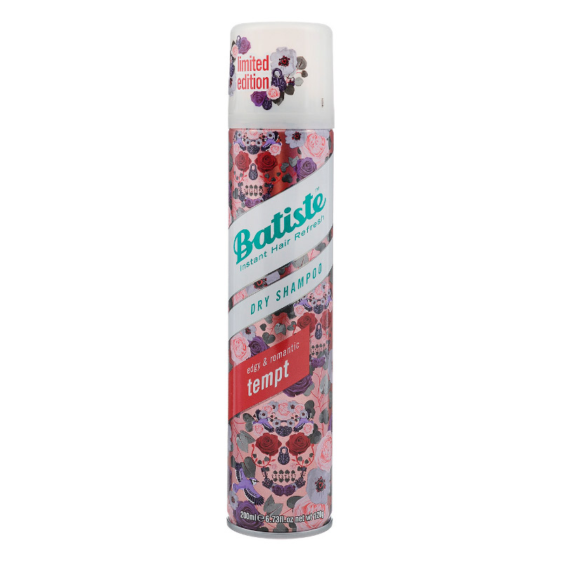 Сухой шампунь для жирных волос BATISTE Dry Shampoo Tempt 200 мл