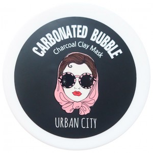 Глиняно-пузырьковая маска с углем BAVIPHAT Urban City Carbonated Bubble Charcoal Clay Mask - 100 гр