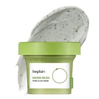 Глиняная маска для сужения пор с бобами маш beplain Mung Bean Pore Clay Mask 120гр