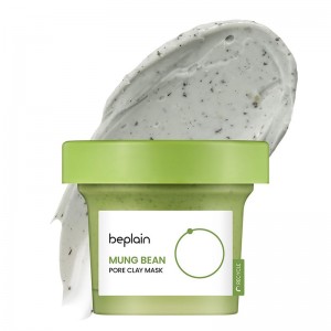 Глиняная маска для сужения пор с бобами маш beplain Mung Bean Pore Clay Mask 120гр