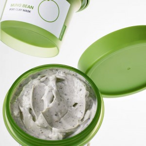 Глиняная маска для сужения пор с бобами маш beplain Mung Bean Pore Clay Mask 120гр