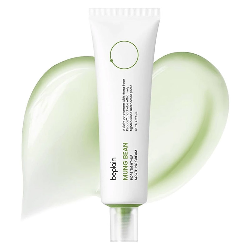 Крем для сужения пор с бобами маш beplain Mung Bean Pore Tight-up Soothing Cream 60мл
