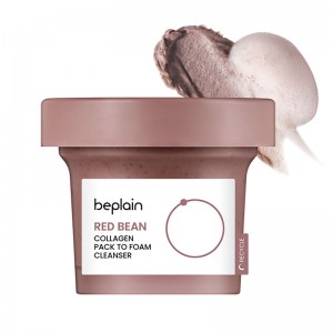 Очищающее средство с бобами адзуки beplain Red Bean Collagen Pack To Foam Cleanser 100мл
