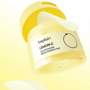 Осветляющие пэды с лимоном beplain Lemon C Glutathione Brightening Pad 70шт