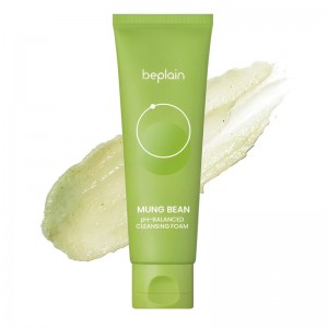 Балансирующая пенка для глубокого очищения beplain Mung Bean pH-Balanced Cleansing Foam