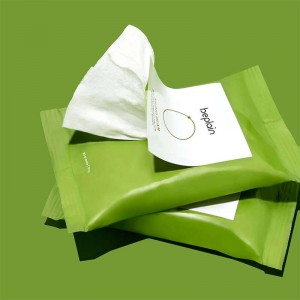 Салфетки для снятия макияжа с бобами маш beplain Mung Bean pH-Balanced Facial Cleansing Wipes 20шт