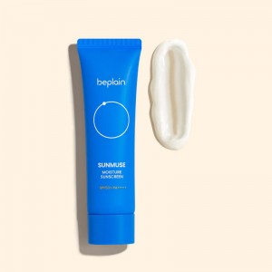 Миниатюра увлажняющего санскрина на химических фильтрах Beplain Sunmuse Moisture Sunscreen SPF50+ PA++++ 10мл