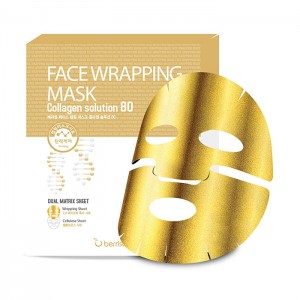 Маска-обертывание с коллагеном BERRISOM Face Wrapping Mask Collagen Solution 80 - 27 гр