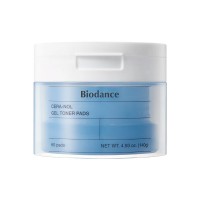 Гелевые тонер-пэды с ледниковой водой Biodance Cera-nol Gel Toner Pads 60шт