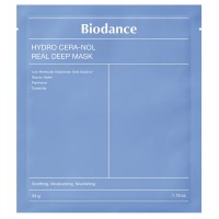Гидрогелевая маска с керамидами против сухости Biodance Hydro Cera-Nol Real Deep Mask 34мл