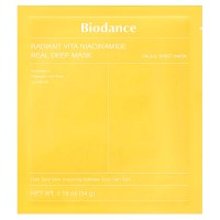 Гидрогелевая маска с ниацинамидом для сияния кожи Biodance Radiant Vita Niacinamide Real Deep Mask 34гр