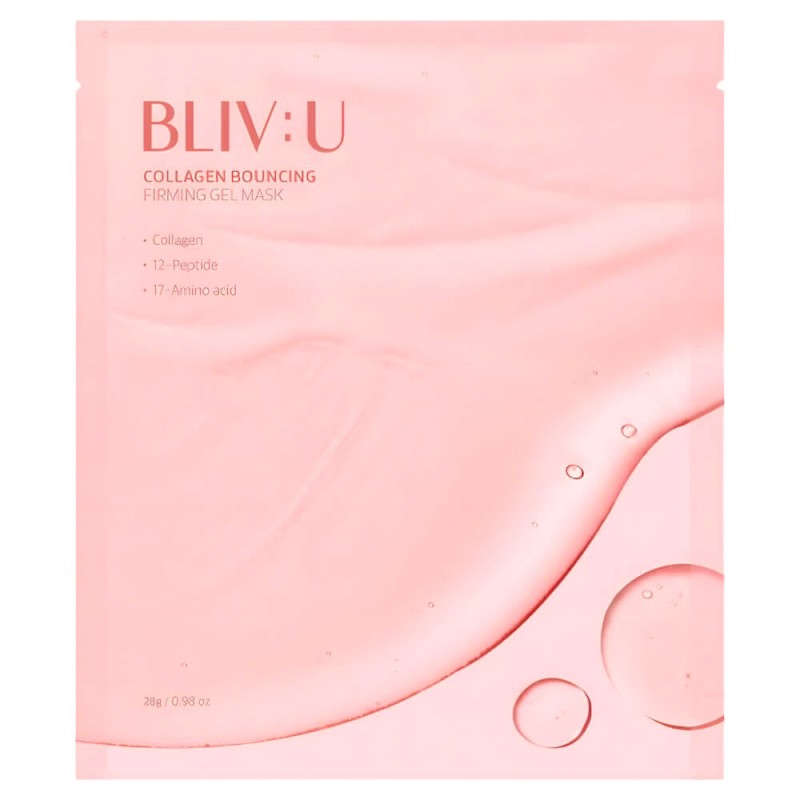Коллагеновая гидрогелевая маска BLIV U Collagen Bouncing Firming Gel Mask 28 мл