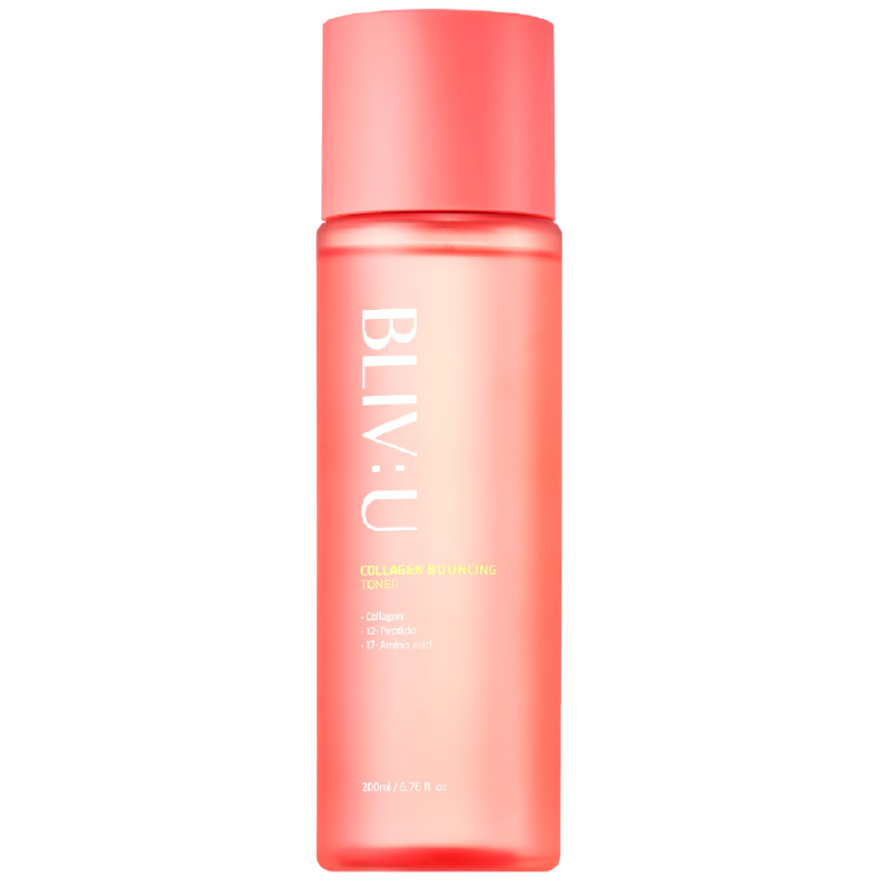 Коллагеновый тонер для лица с пептидами BLIV:U Collagen Bouncing Toner 200 мл