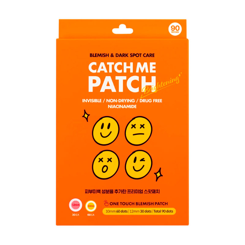 Осветляющие патчи от постакне CATCH ME PATCH Blemish Dark Spot Care Brightening 90шт