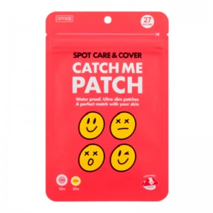 Точечные патчи для лица против несовершенств CATCH ME PATCH Spot Care Cover Pouch 27 шт