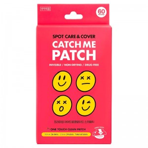 Точечные патчи для лица против несовершенств CATCH ME PATCH Spot Care Cover Pouch 90 шт