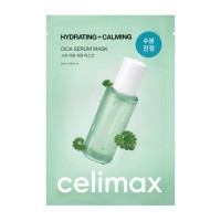Маска тканевая ампульная с экстрактом центеллы Celimax The Real Cica Calming Serum Mask 27мл