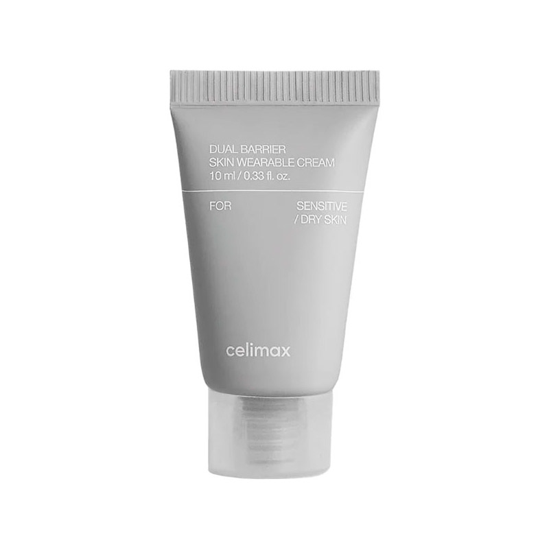 Миниатюра барьерного крема с керамидами Celimax Dual Barrier Skin Wearable Cream 10 мл