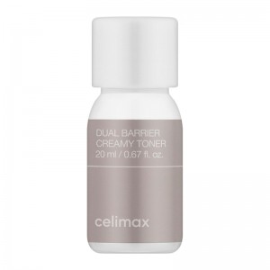 Миниатюра барьерного кремового тонера Celimax Dual Barrier Creamy Toner 20мл