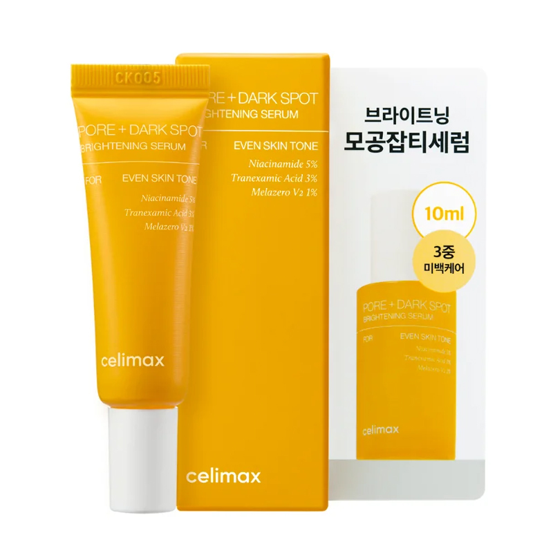 Миниатюра сыворотки для выравнивания тона Celimax Pore+Dark Spot Brightening Serum 10мл