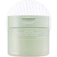 Очищающие пэды для снятия макияжа Celimax Ji Woo Gae One Step Mild Cleansing Pad 60шт