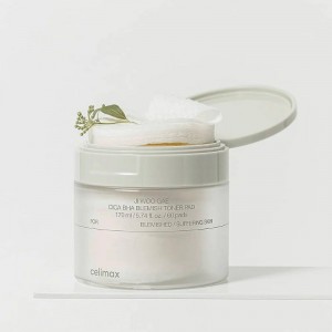 Пилинг-пэды от воспалений для проблемной кожи Celimax Ji Woo Gae Cica BHA Blemish Toner Pad 60шт