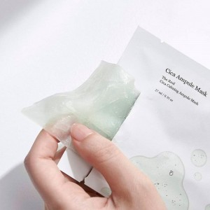 Успокаивающая тканевая маска на основе центеллы Celimax The Real Cica Calming Ampoule Mask 27мл