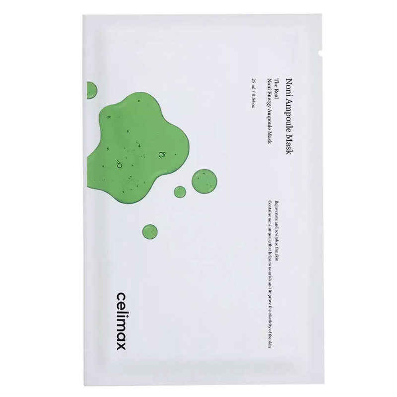 Тонизирующая тканевая маска с экстрактом нони Celimax The Real Noni Energy Ampoule Mask 25мл
