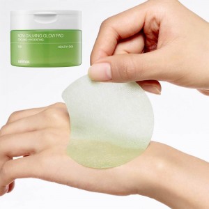 Успокаивающие тонер-пэды с экстрактом нони Celimax The Real Noni Calming Glow Pad 50шт