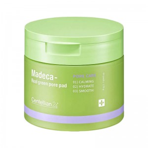 Отшелушивающие пэды с центеллой Centellian24 Madeca Real Green Pore Pad 60шт