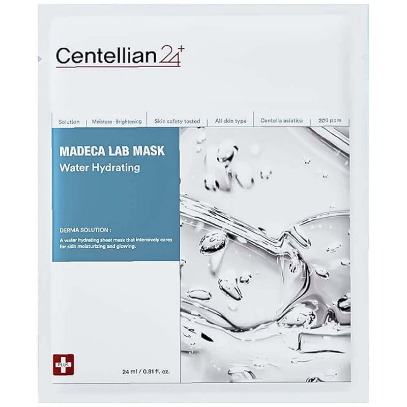 Увлажняющая тканевая маска с центеллой Centellian24 Madeca Lab Mask Water Hydrating 24мл Увлажняющая тканевая маска с центеллой Centellian24 Madeca Lab Mask Water Hydrating 24мл