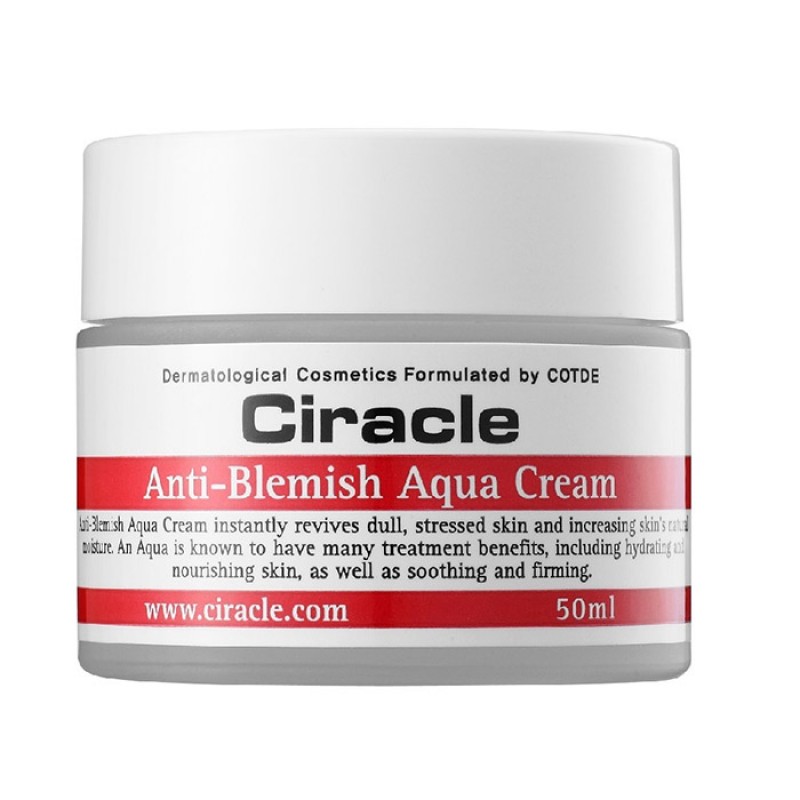 Увлажняющий крем для проблемной кожи CIRACLE Anti-Blemish Aqua Cream - 50 мл