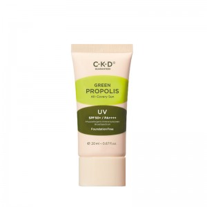 Миниатюра солнцезащитного крема CKD Green Propolis All-covery Sun SPF50+ PA++++ 20мл