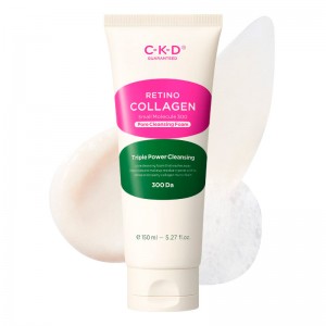 Пенка для глубокого очищения с ретиналем CKD Retino Collagen Small Molecule 300 Pore Cleansing Foam 150 мл