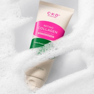 Пенка для глубокого очищения с ретиналем CKD Retino Collagen Small Molecule 300 Pore Cleansing Foam 150 мл