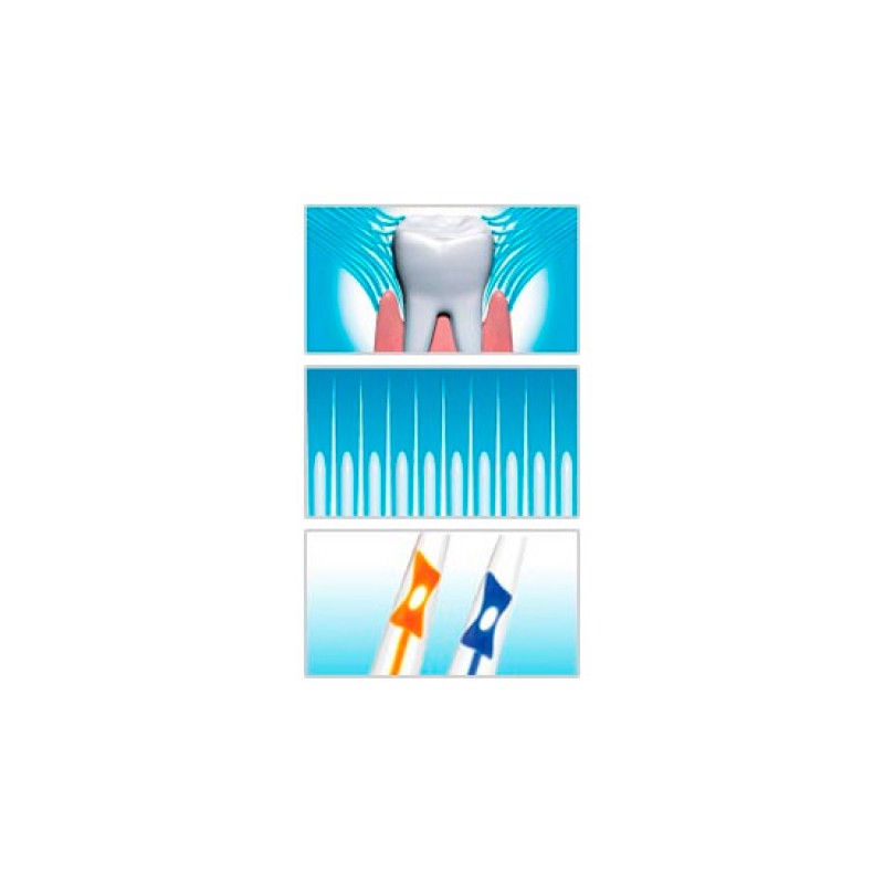 Зубная щетка с ультратонкой щетиной CLIO Ice Compact R Toothbrush